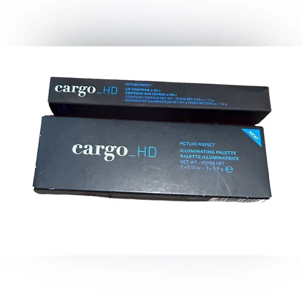 Cargo HD Picture Perfect Illuminating Palette Powder & Pink Lip Contour NEW